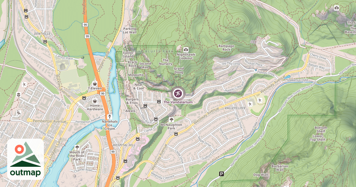 Map of The Vandalarium