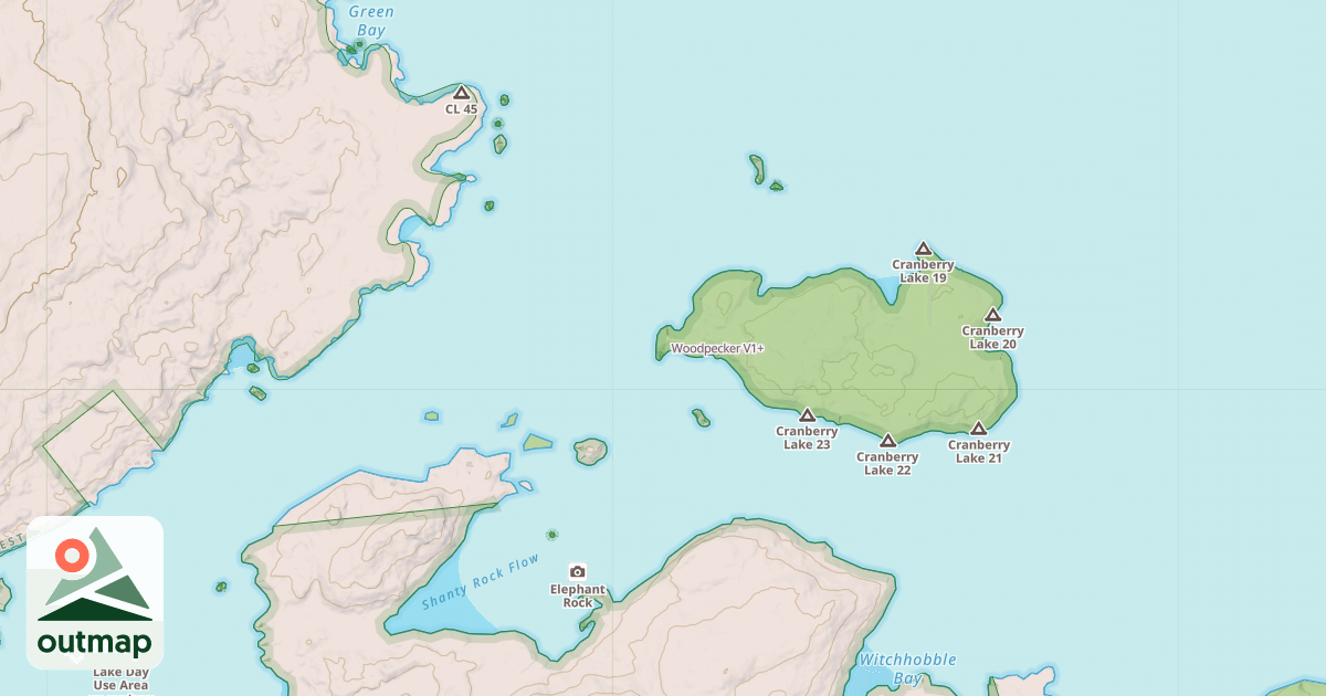 Map of Woodpecker