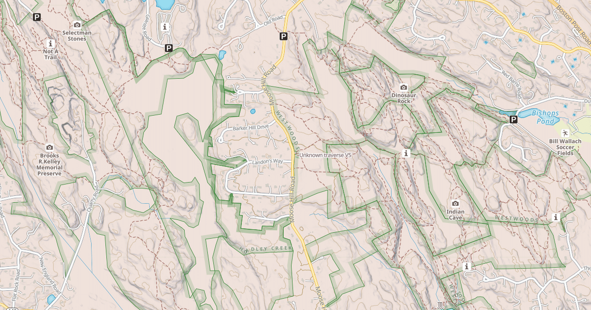 Map preview of Unknown traverse