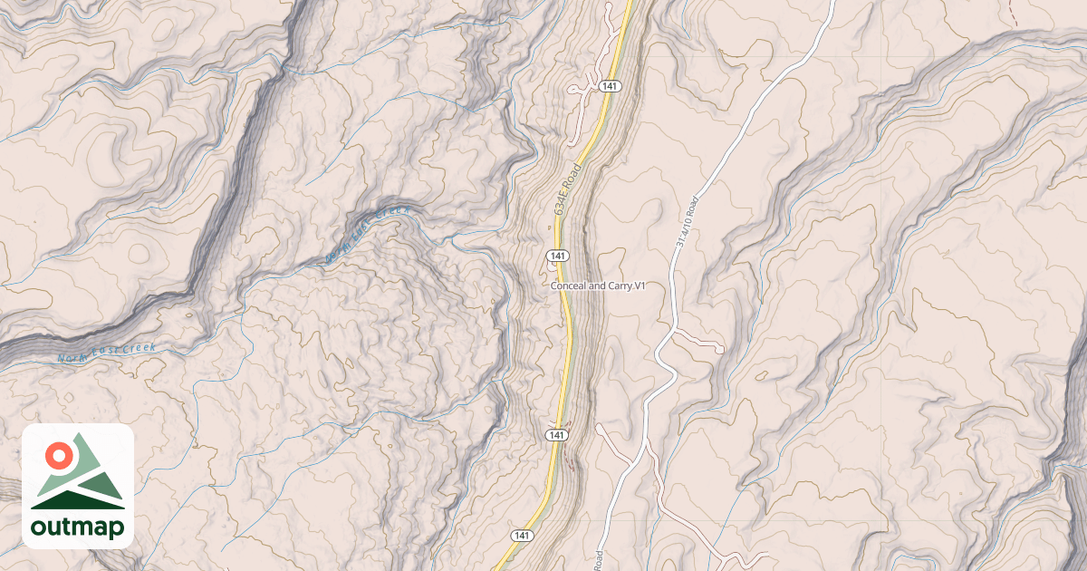 Map of Conceal and Carry