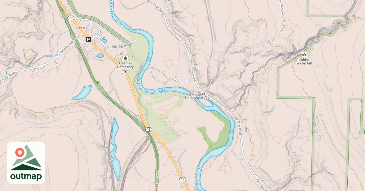 Map of Gotta Start Somewhere