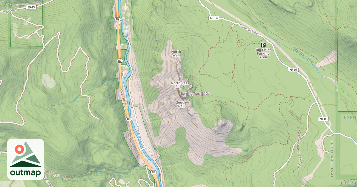 Map of Burning Toes
