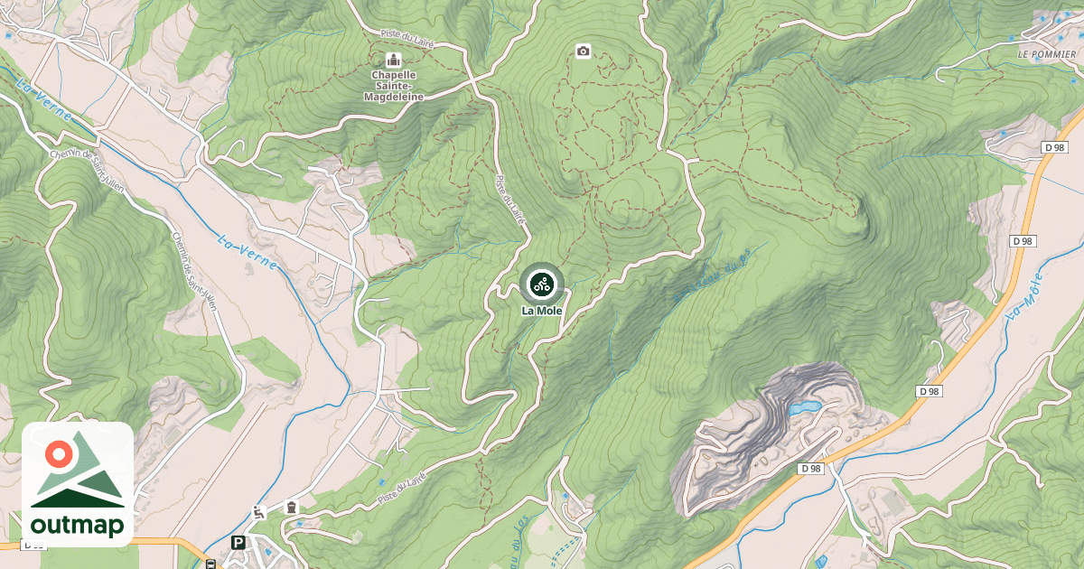 Map of La Mole