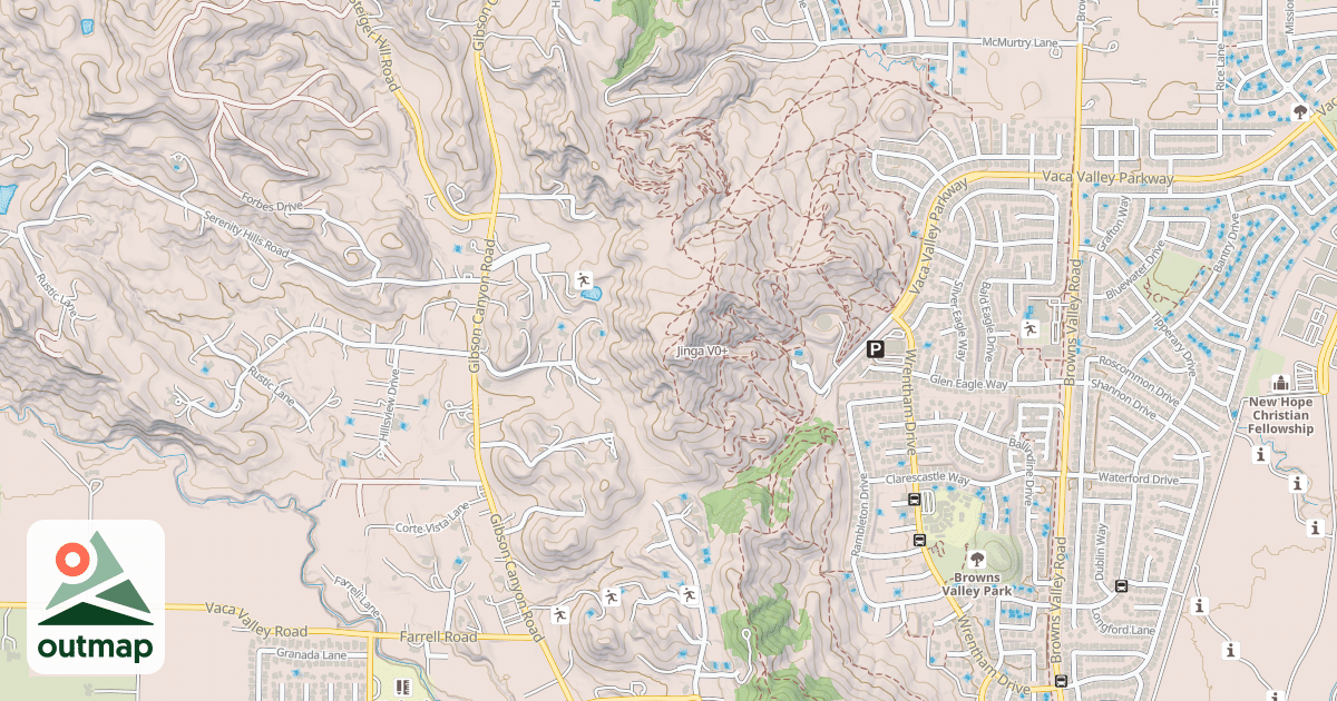 Map of Jinga