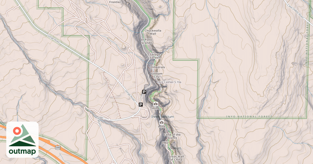 Map of Ace Cashier