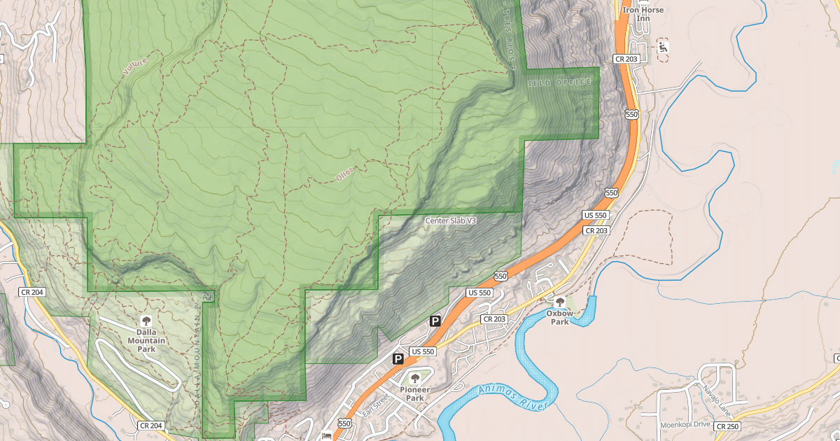 Map preview of Center Slab
