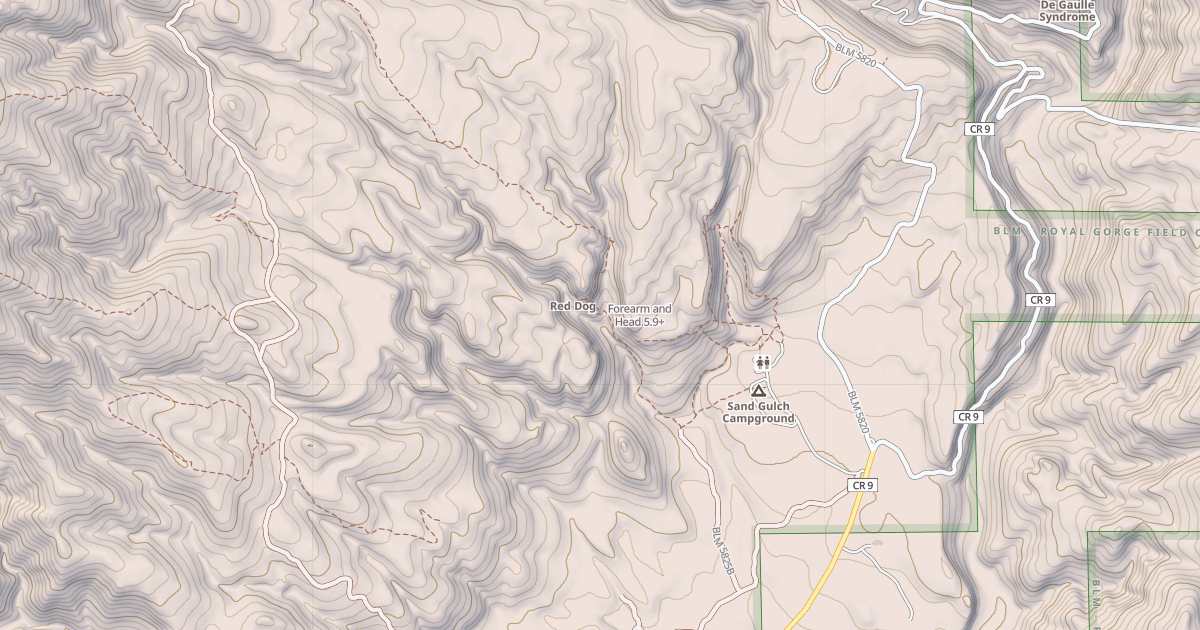 Map preview of Forearm and Head