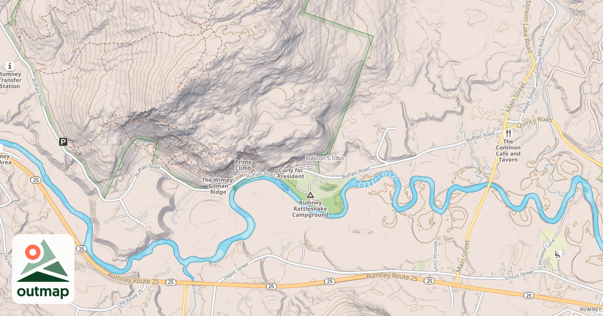 Map of Rubicon