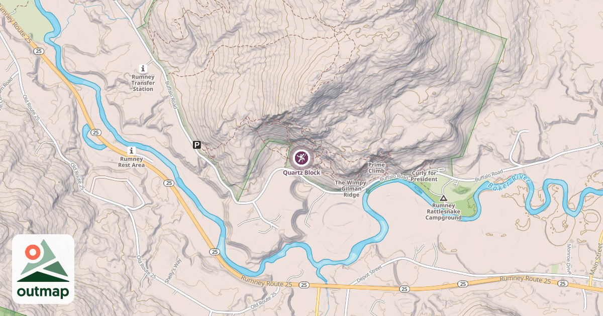 Map of Quartz Block