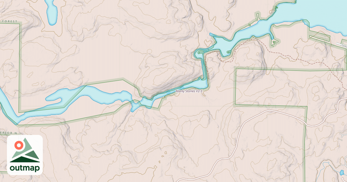 Map of Manly Stories