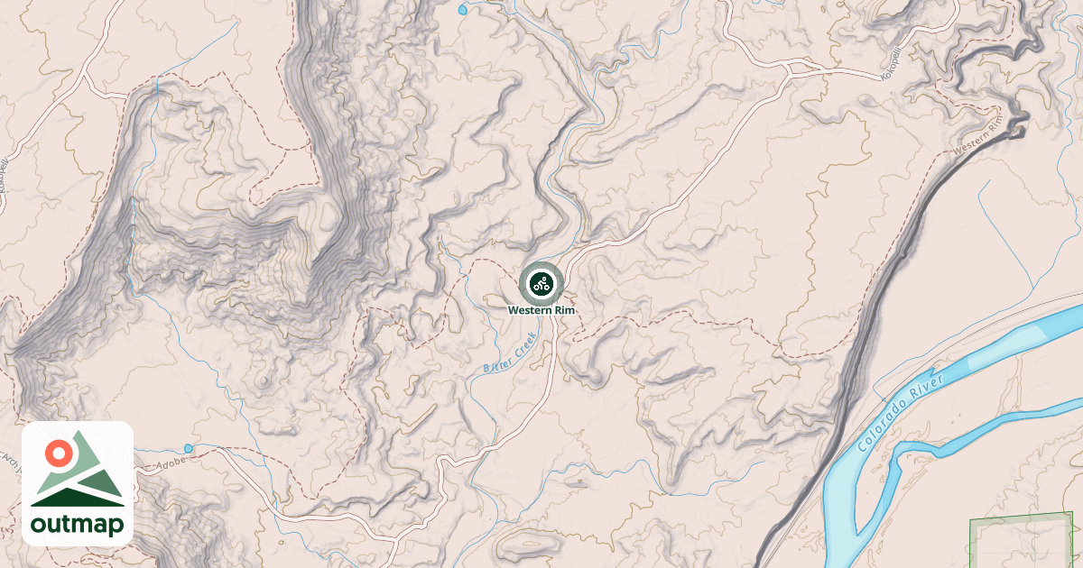 Map of Western Rim