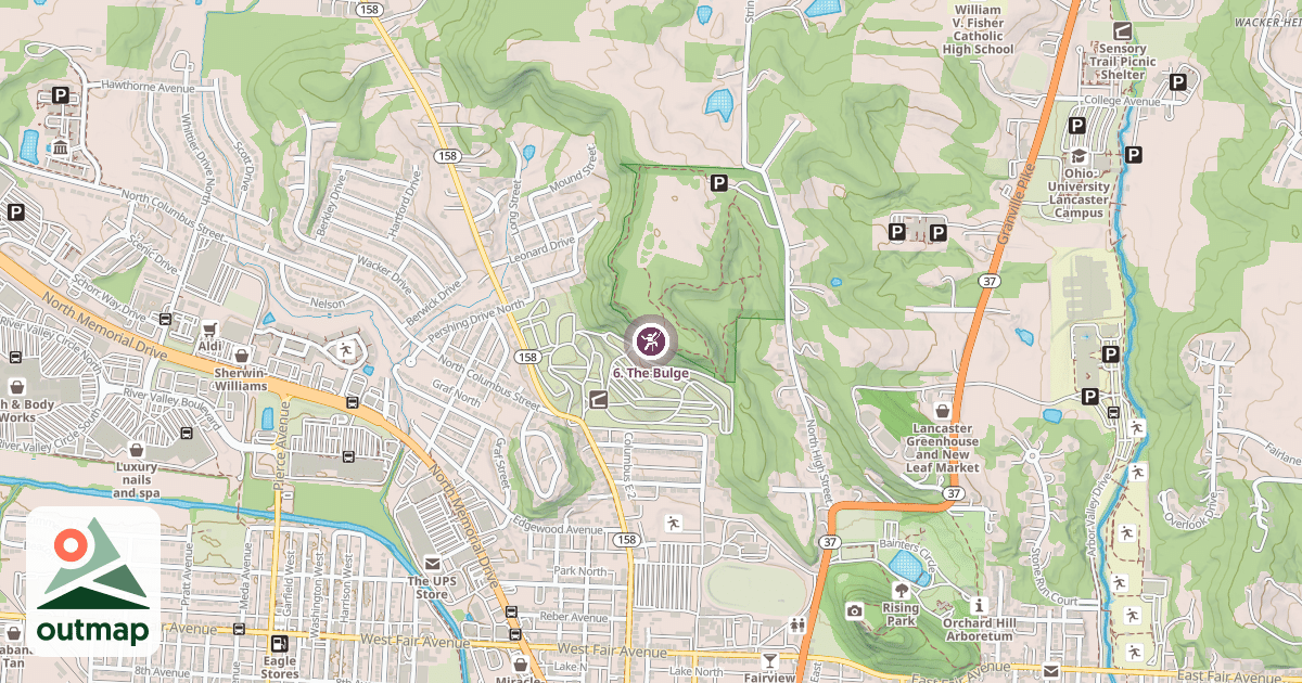 Map of 6. The Bulge