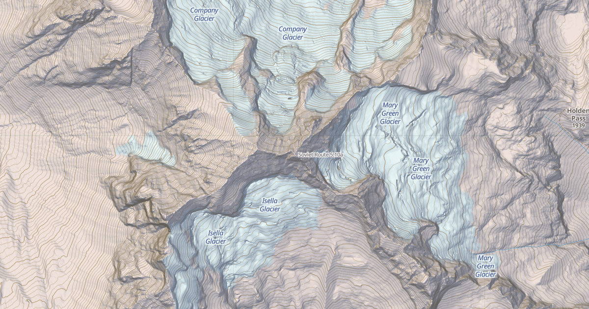 Map preview of Soviet Route