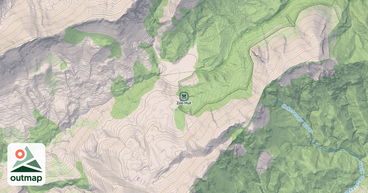 Map of Zoo Hut