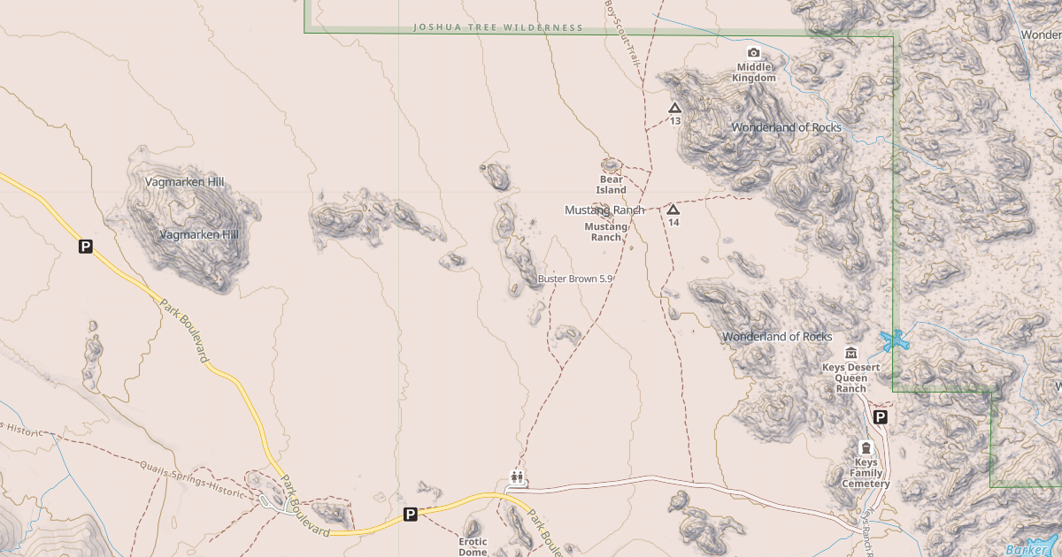 Map preview of Buster Brown