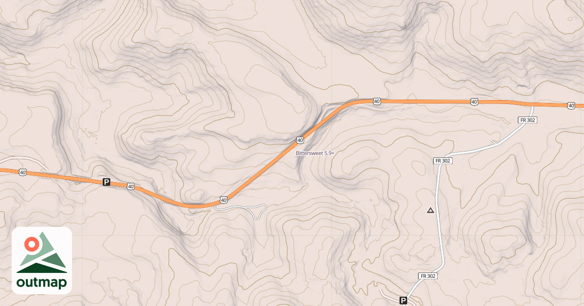 Map of Bittersweet