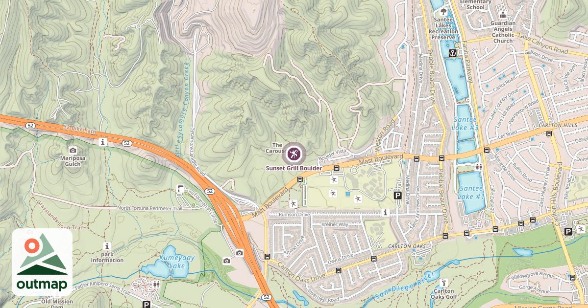 Map of Sunset Grill Boulder