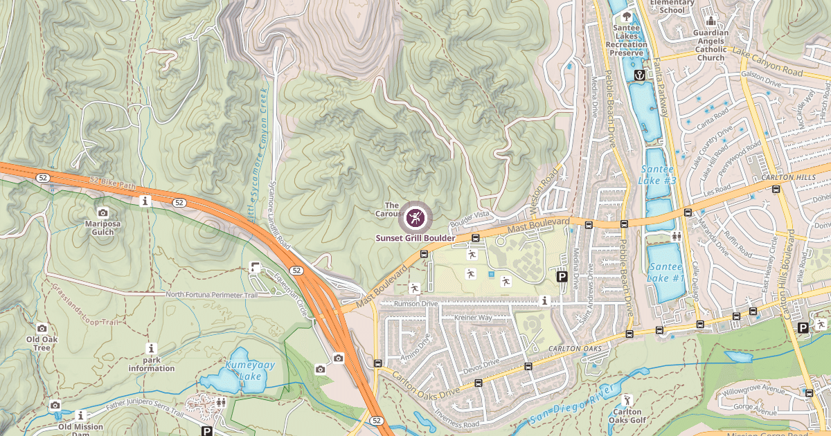Map preview of Sunset Grill Boulder