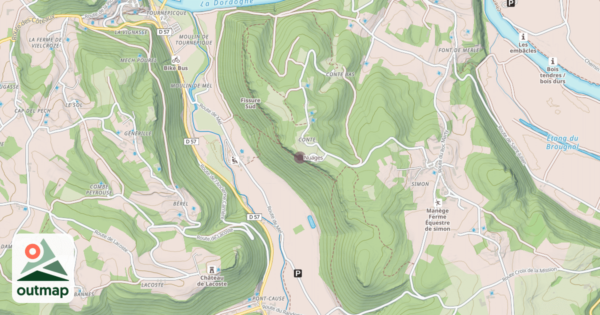Map of Nuages
