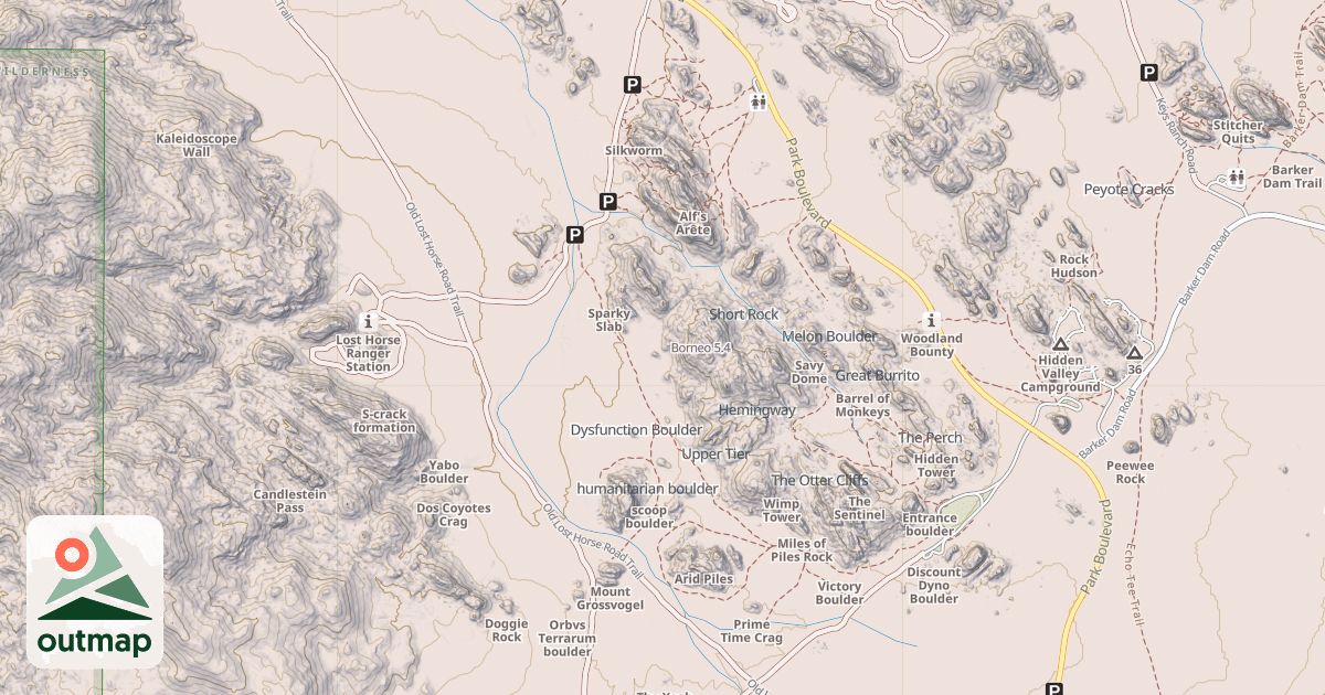 Map of Borneo