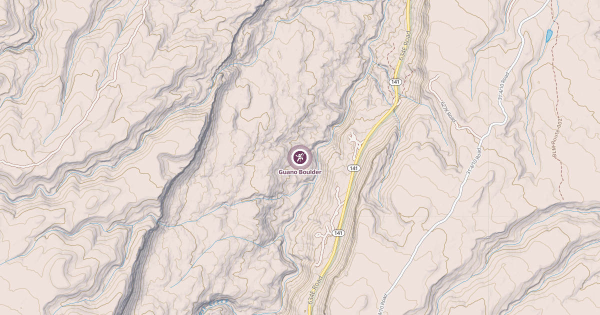 Map preview of Guano Boulder
