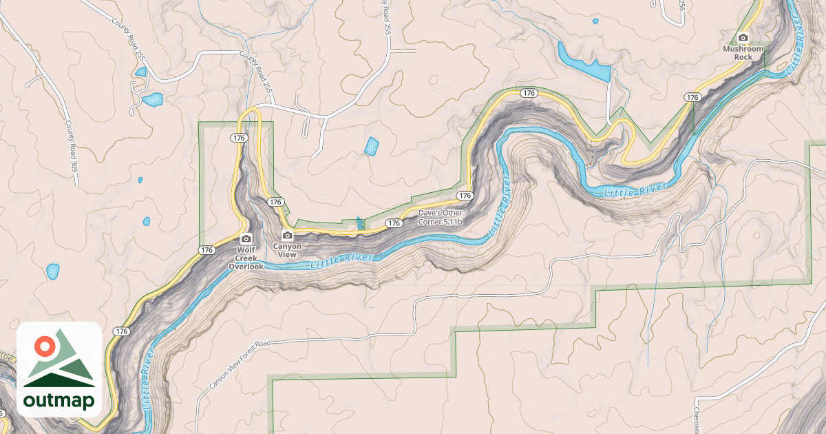 Map of Dave's Other Corner