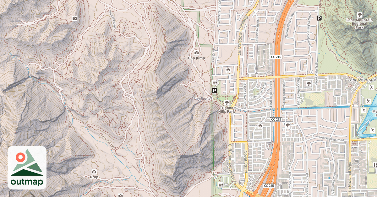 Map of Glizzy Reef