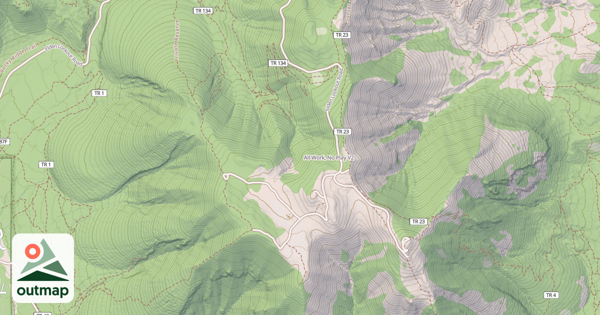 Map of All Work, No Play