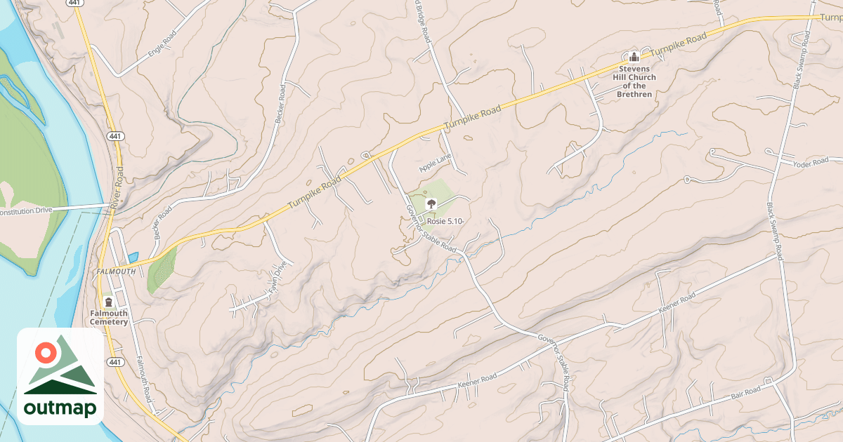 Map of Rosie