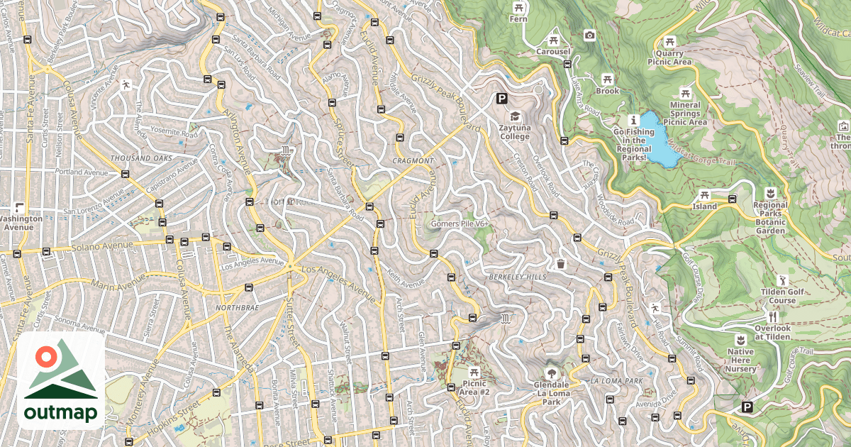 Map of Gomers Pile