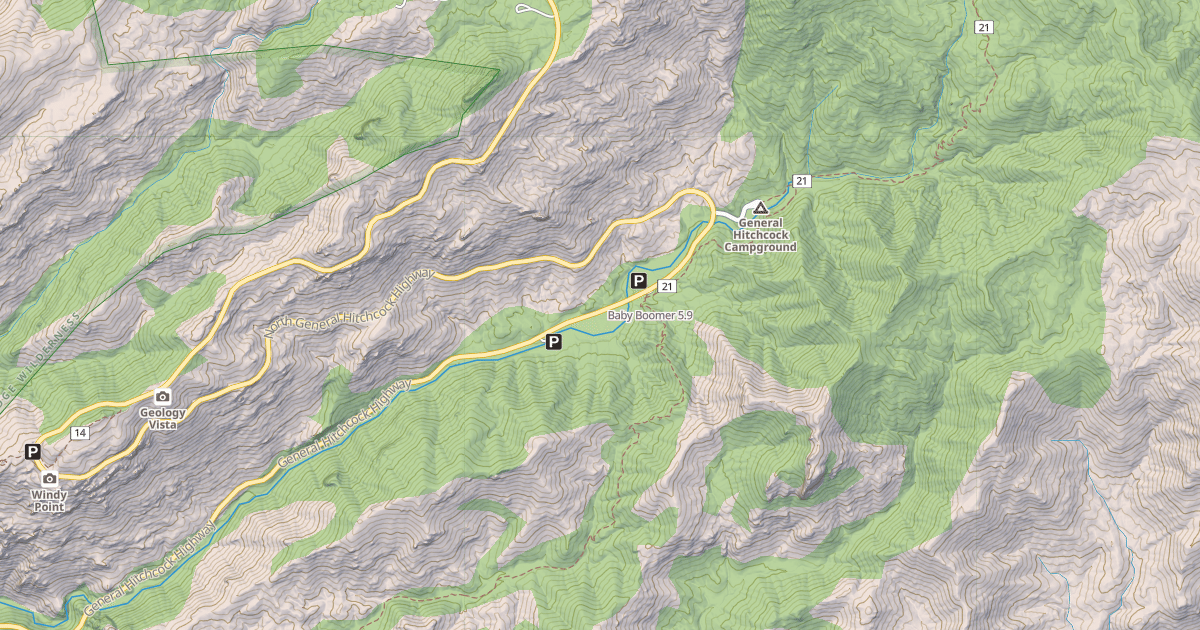 Map preview of Baby Boomer