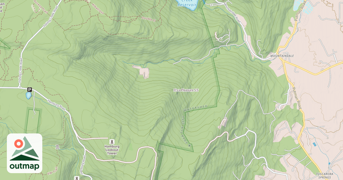Map of It's a Pleasure