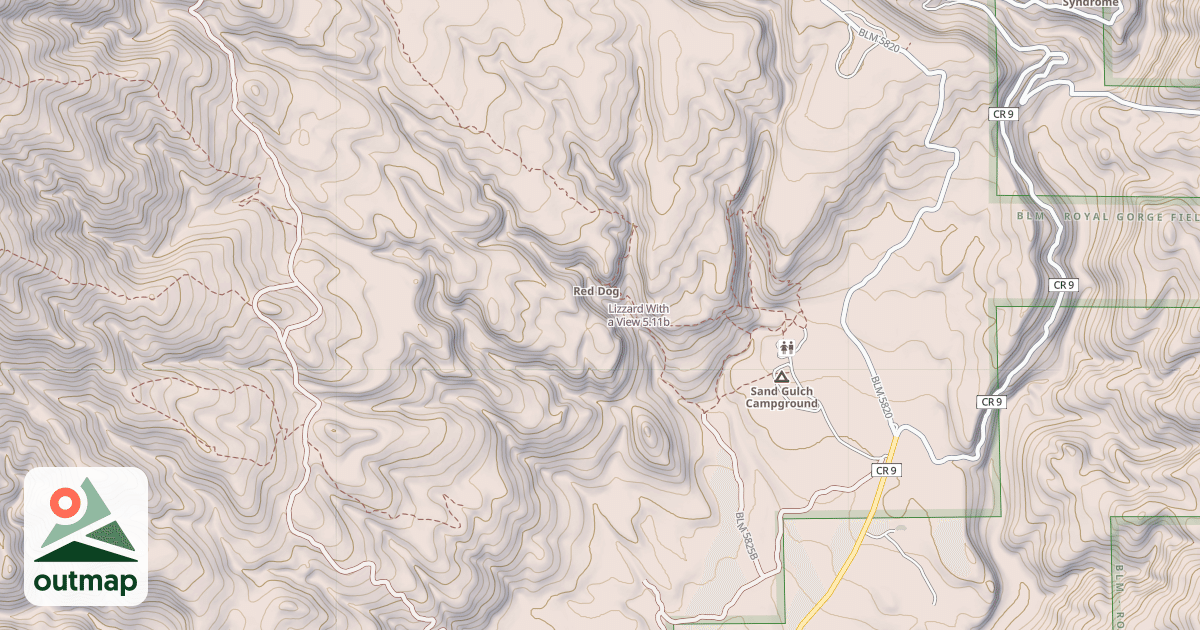 Map of Lizzard With a View