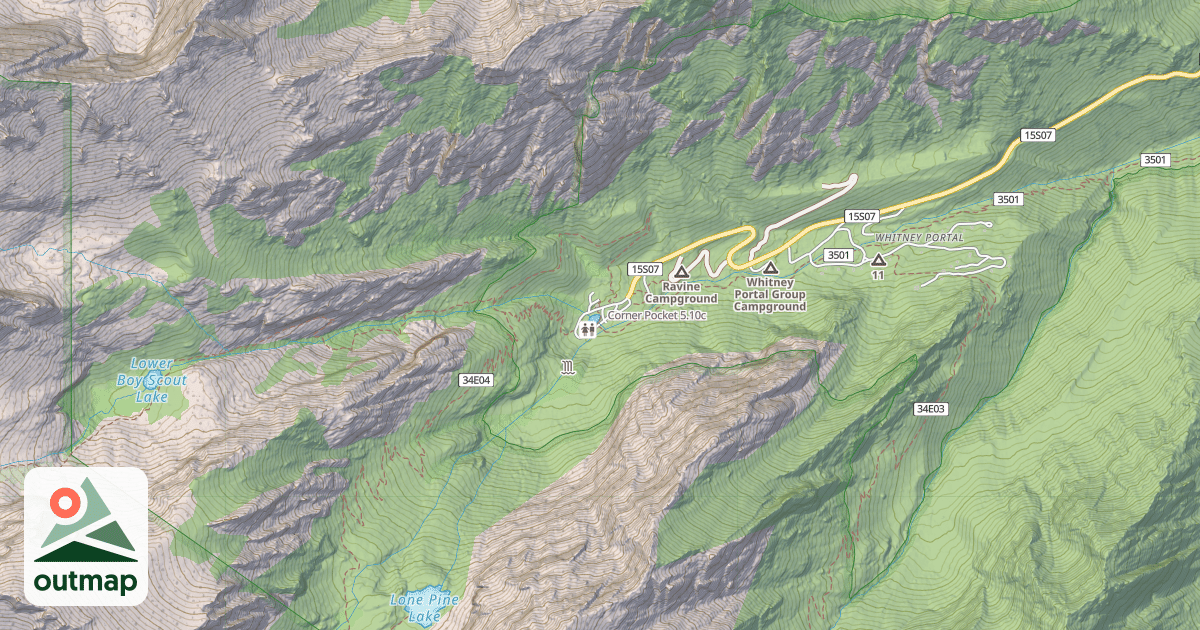 Map of Corner Pocket