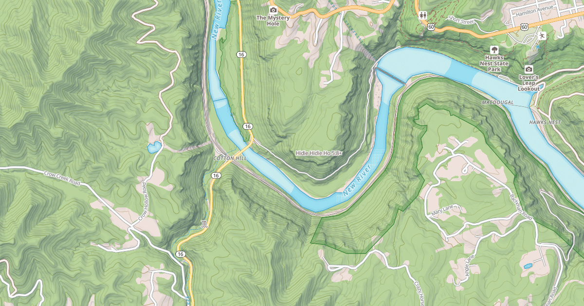 Map preview of Hidie Hidie Ho