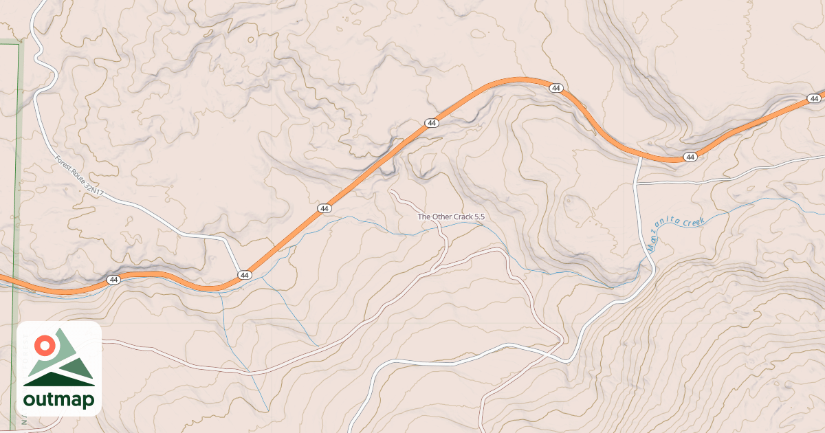 Map of The Other Crack