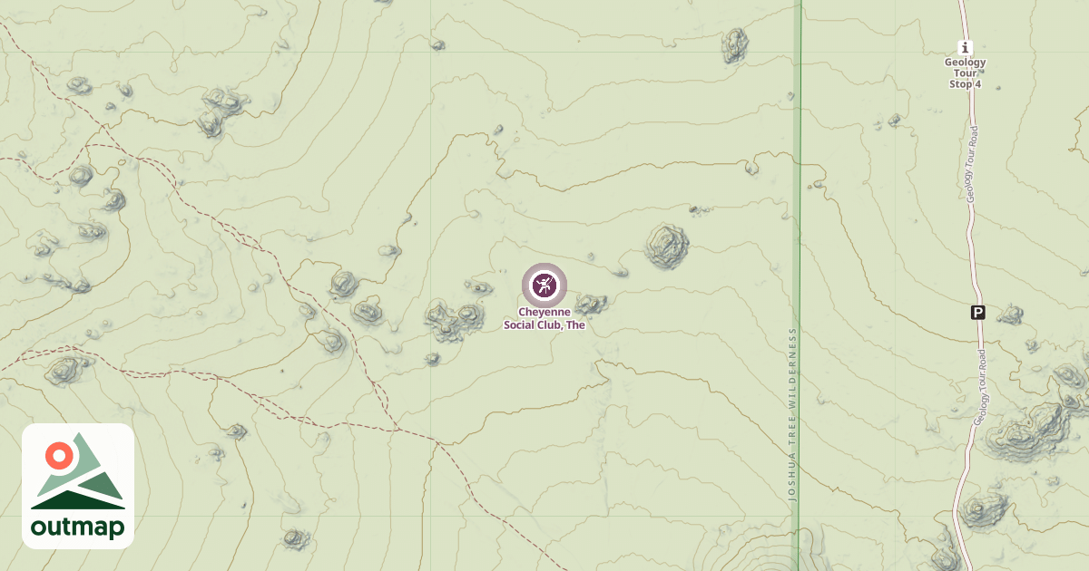 Map of Cheyenne Social Club, The
