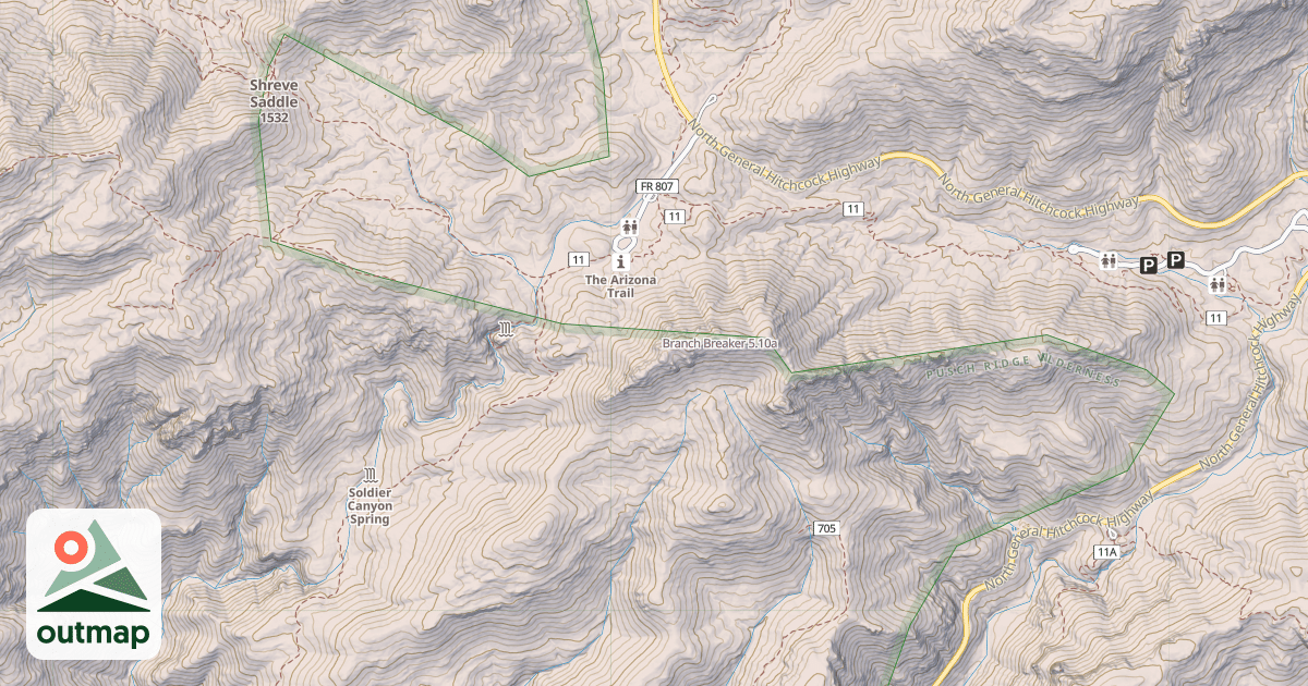 Map of Branch Breaker