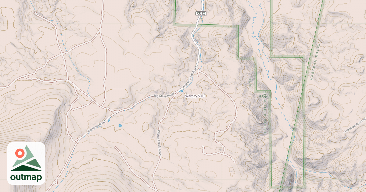 Map of Warpity