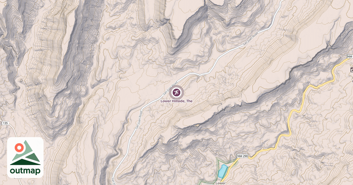 Map of Lower Hillside, The