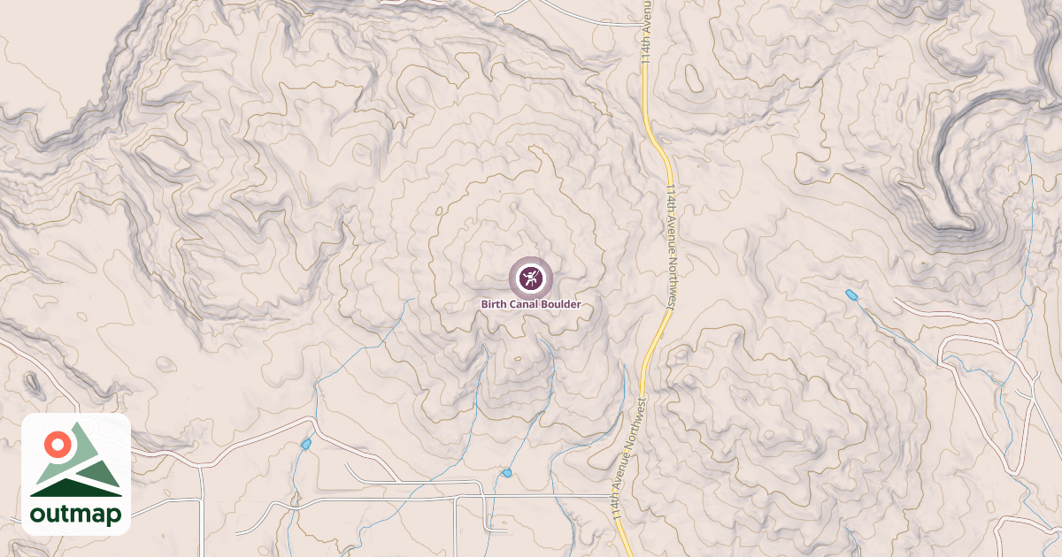 Map of Birth Canal Boulder