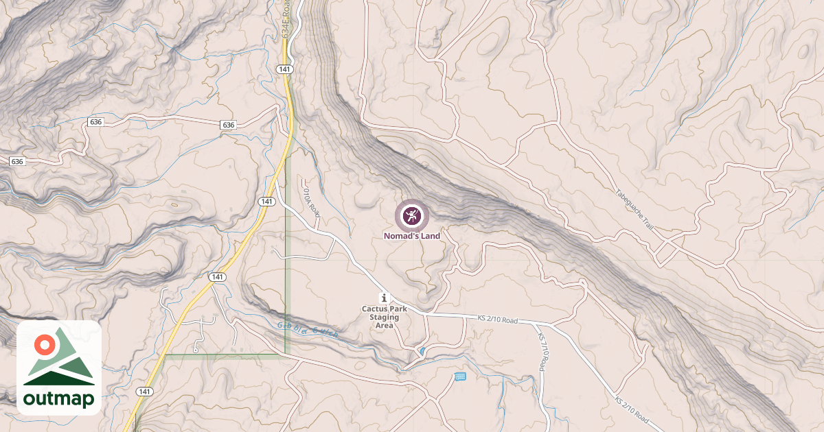Map of Nomad's Land