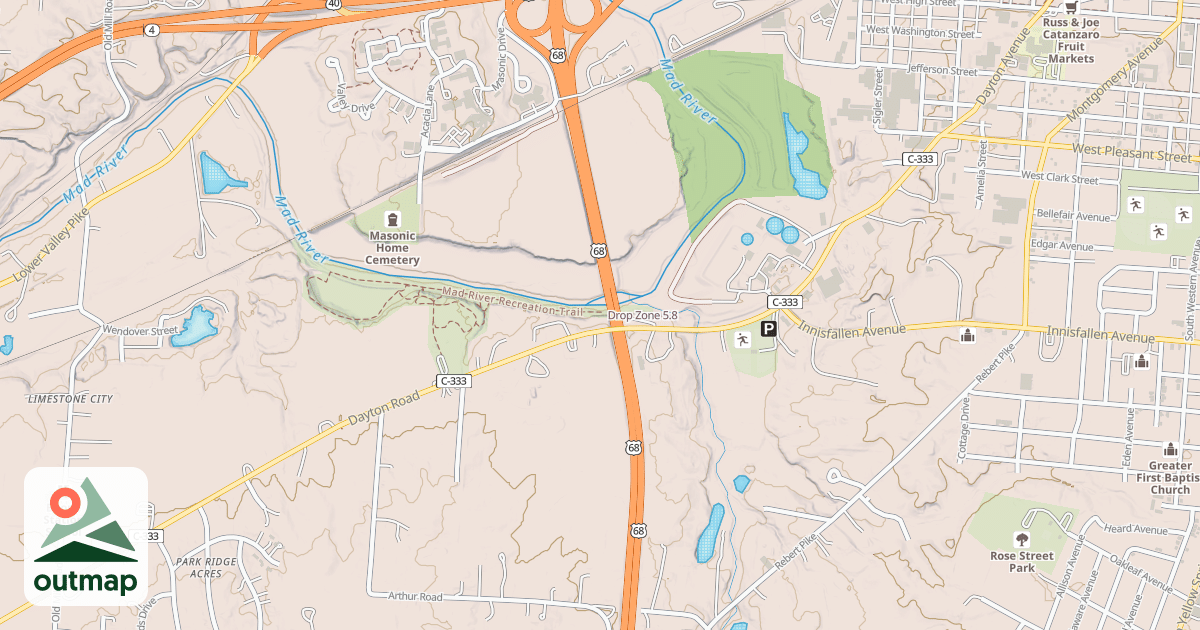 Map of Drop Zone