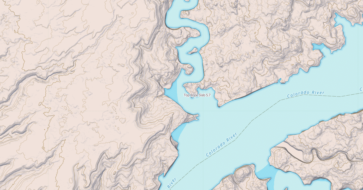 Map preview of Top Rope Slab