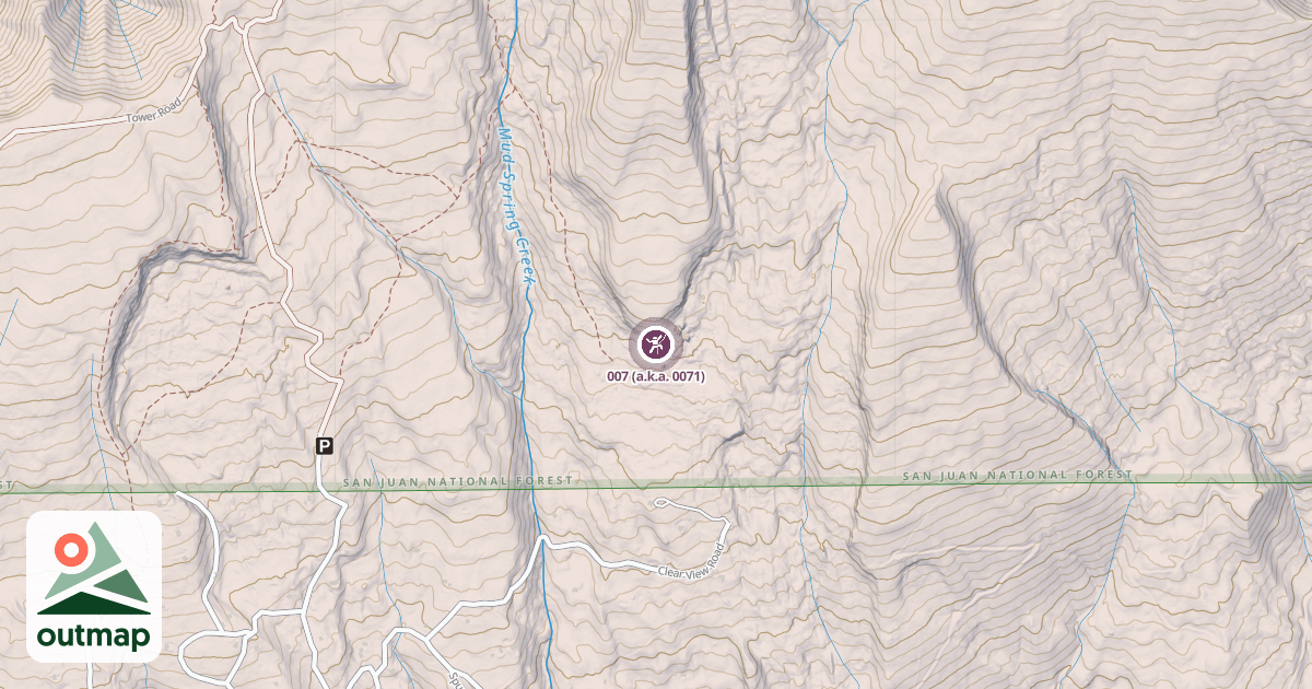 Map of 007 (a.k.a. 0071)
