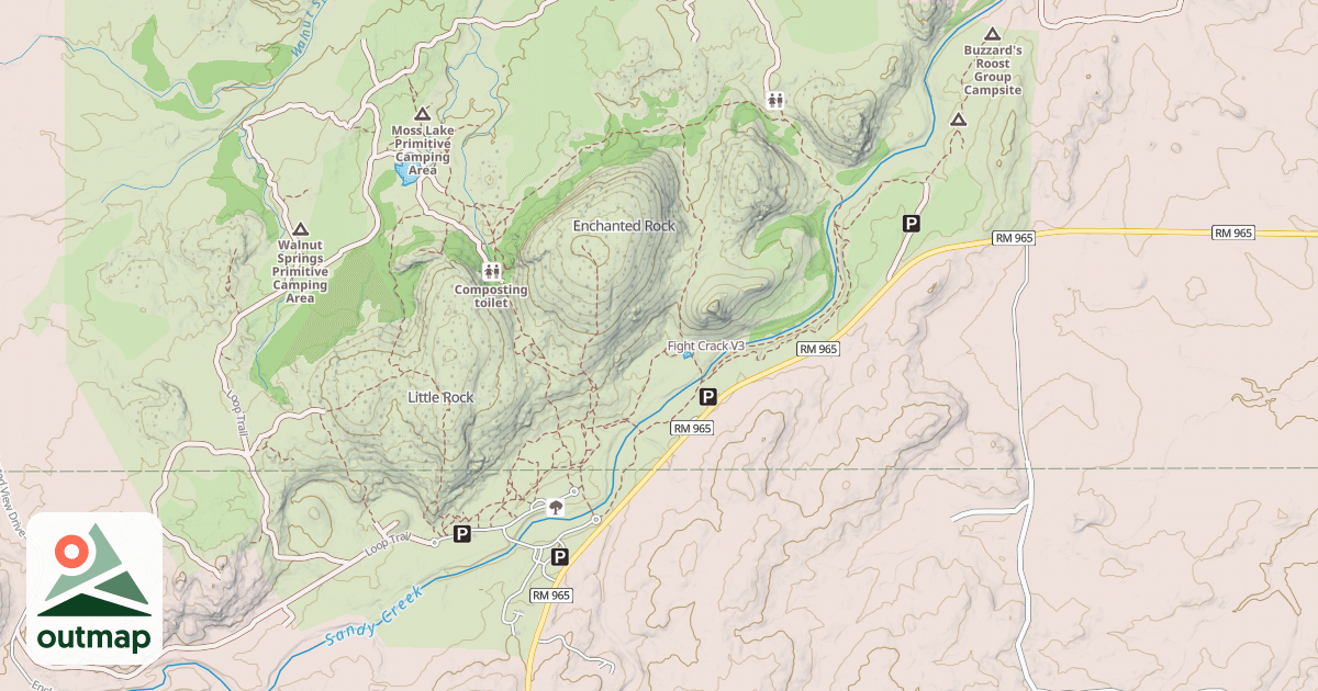 Map of Fight Crack