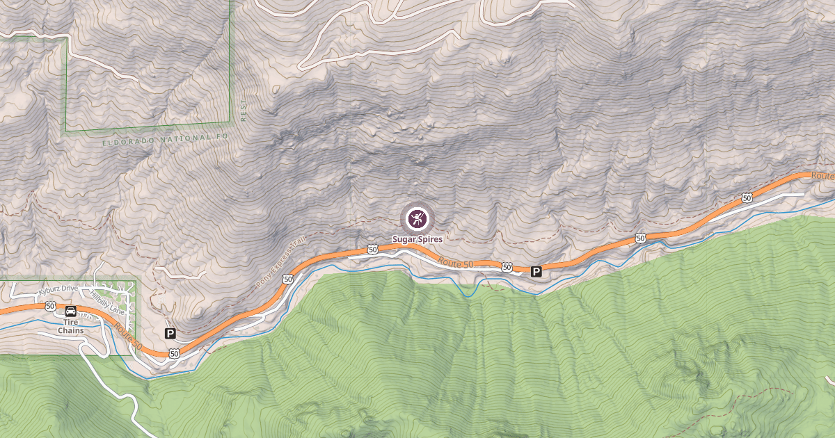 Map preview of Sugar Spires