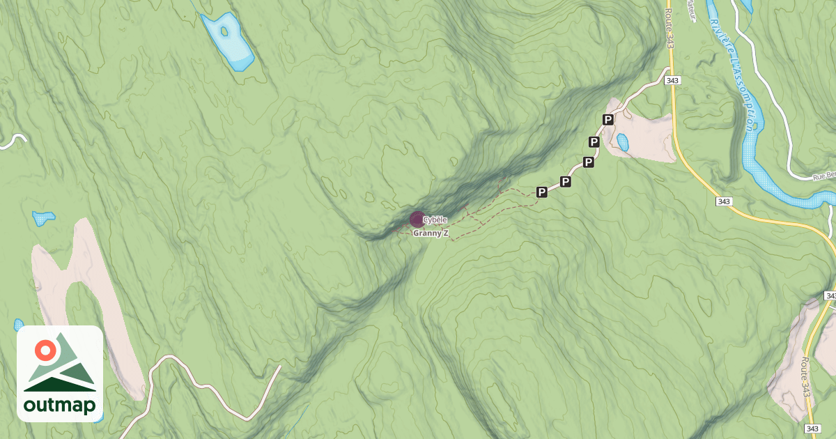 Map of Cybèle