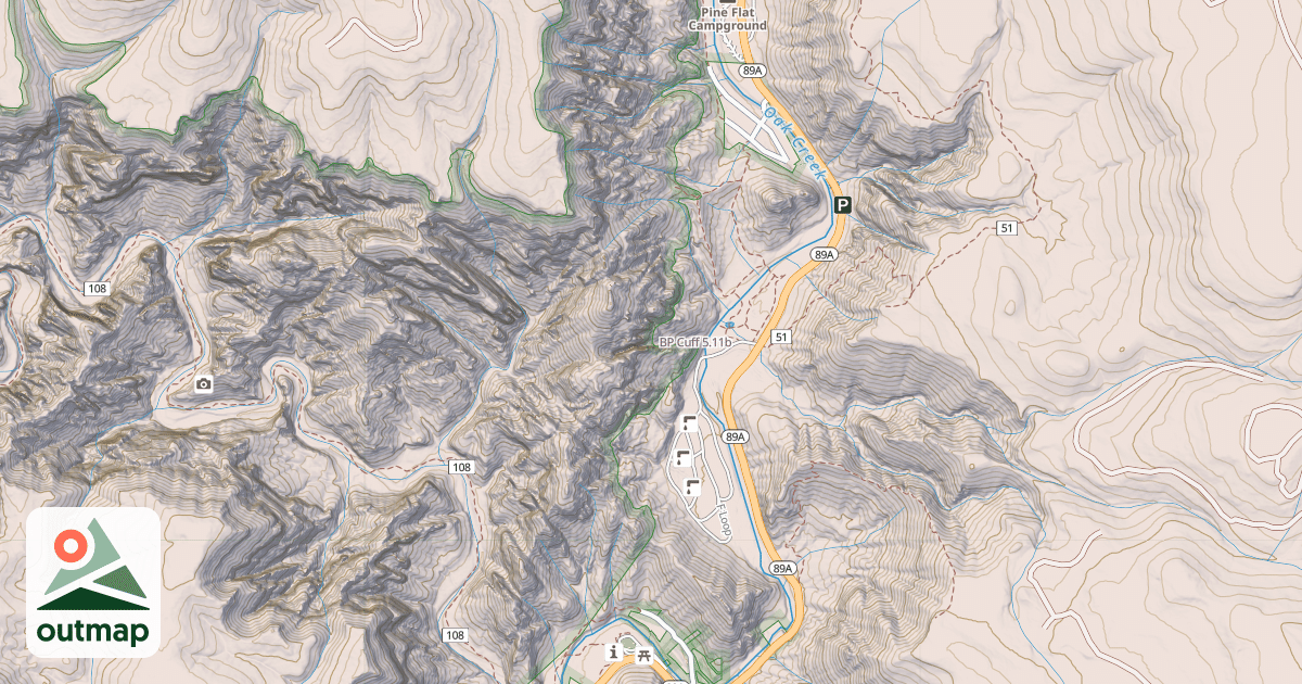 Map of BP Cuff