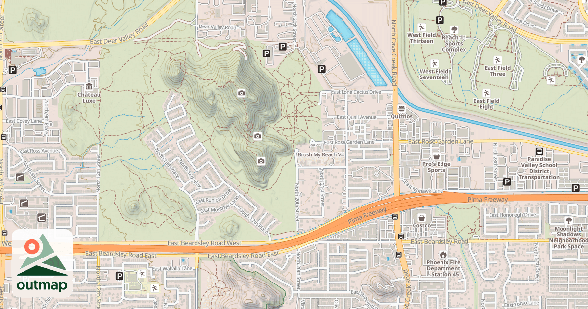 Map of Brush My Reach